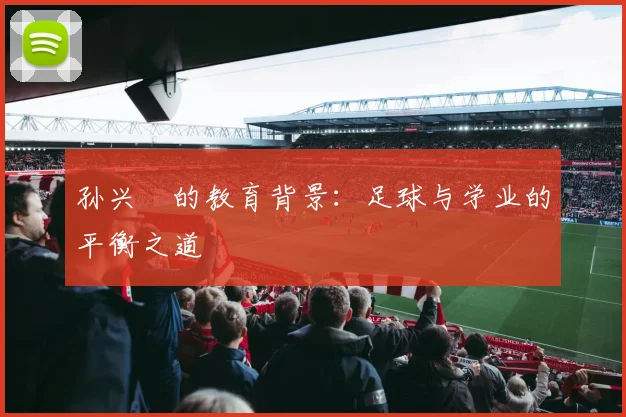 孙兴慜的教育背景:足球与学业的平衡之道